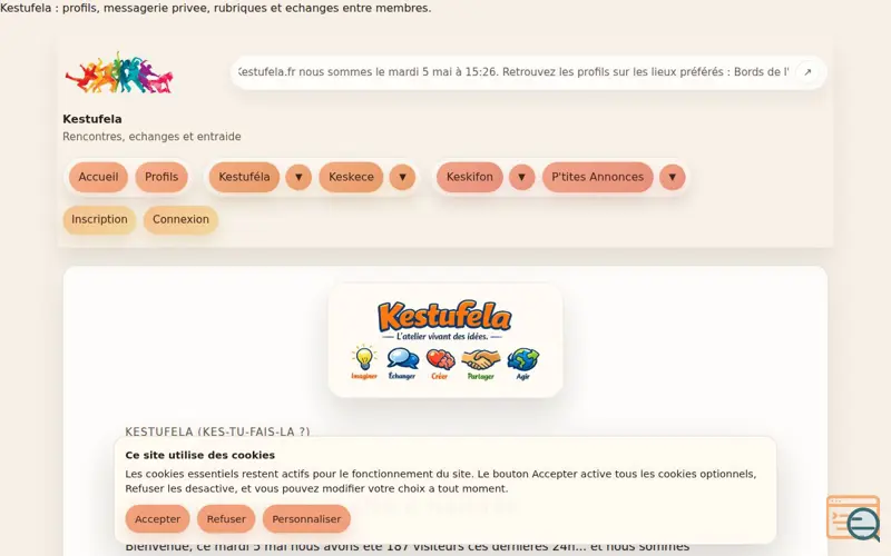 Screenshot of Kestufela