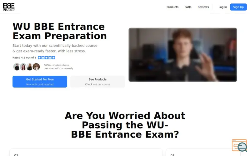 Screenshot of BBE Insider, a launch using Media Chrome