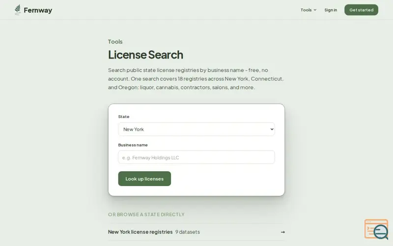 Screenshot of Fernway