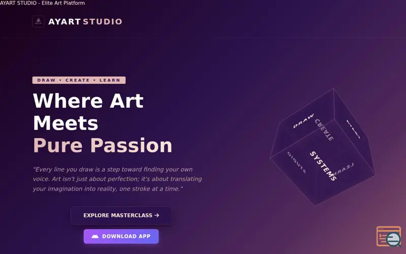 Screenshot of AyartStudio 