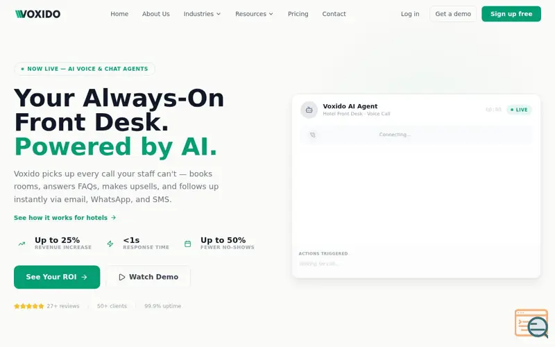Screenshot of Voxido