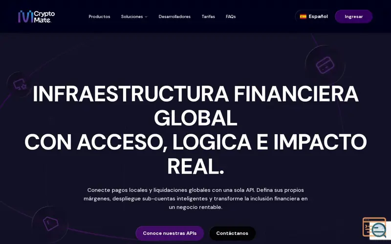 Screenshot of CryptoMate