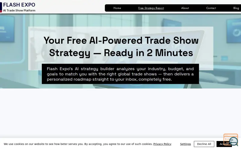 Screenshot of Flash Expo