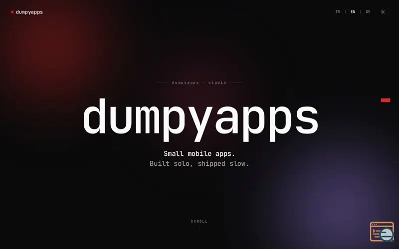 Screenshot of dumpyapps