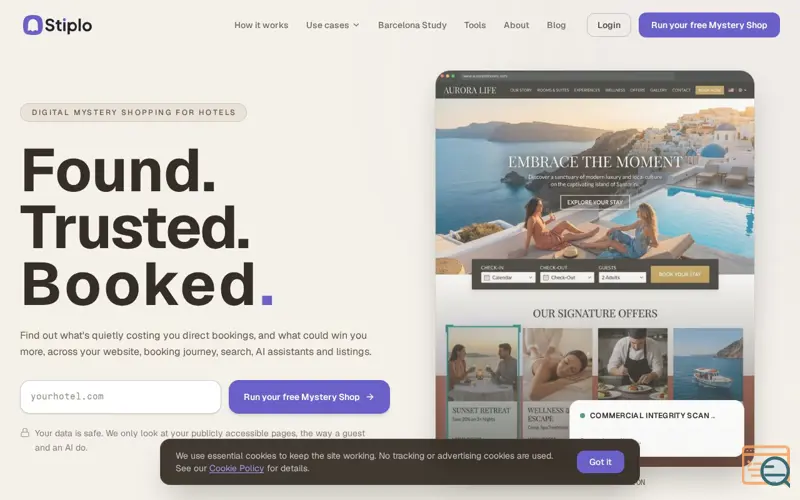 Screenshot of Stiplo