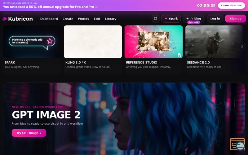 Screenshot of Kubricon