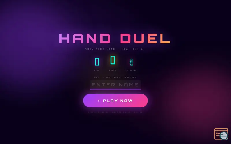 Screenshot of HAND DUEL