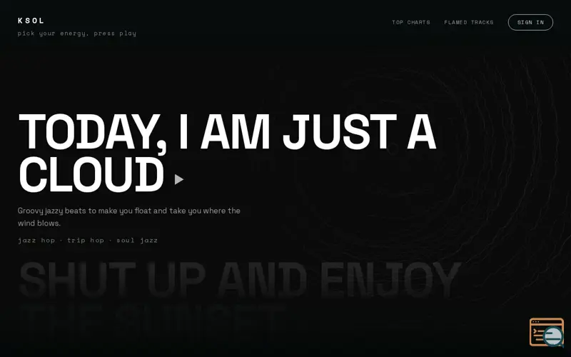 Screenshot of ksol