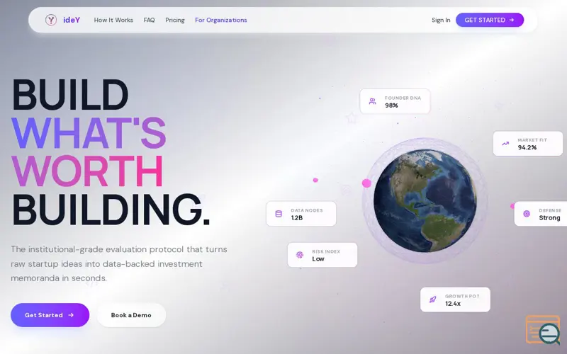 Screenshot of ideY