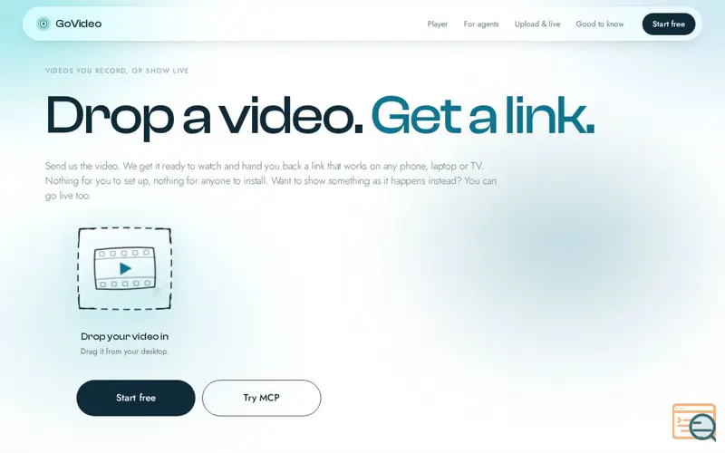 Screenshot of GoVideo