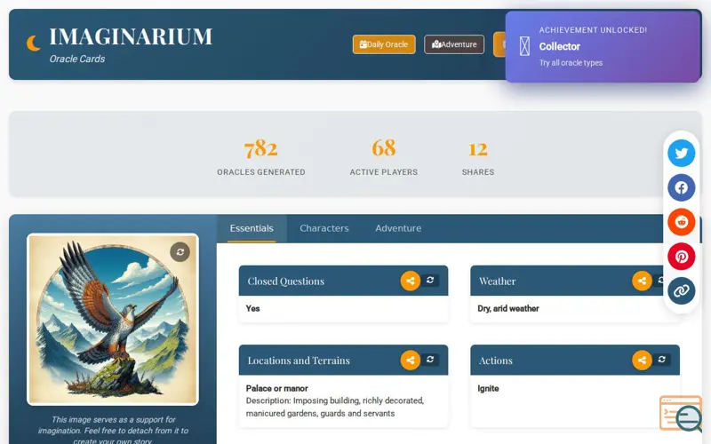 Screenshot of IMAGINARIUM