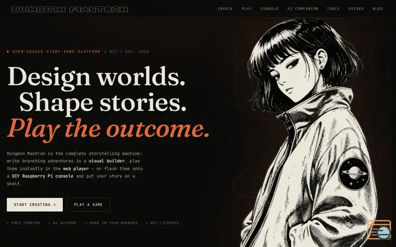 Screenshot of Dungeon Mastron