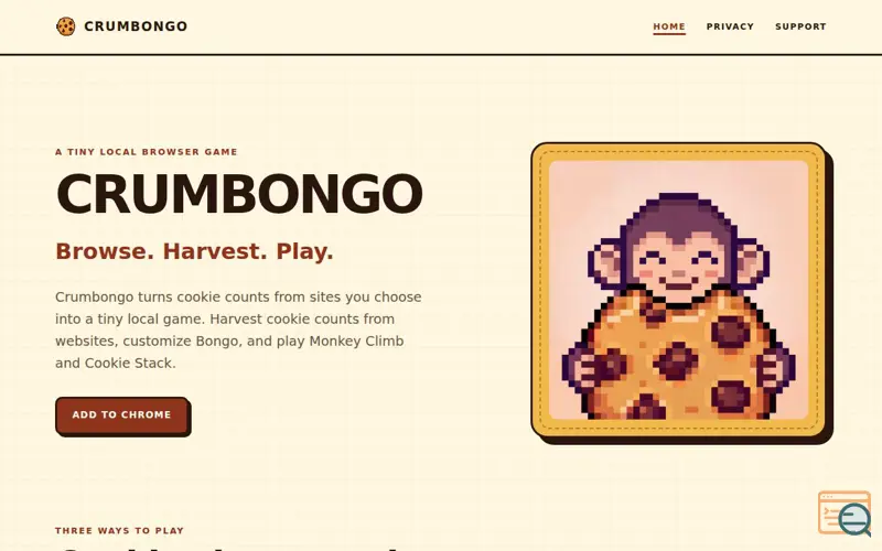 Screenshot of Crumbongo