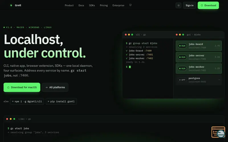 Screenshot of Gretl