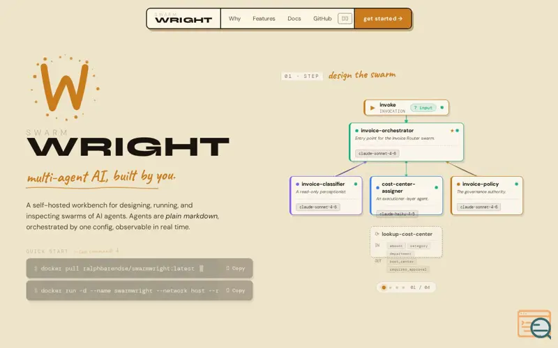 Screenshot of Swarmwright