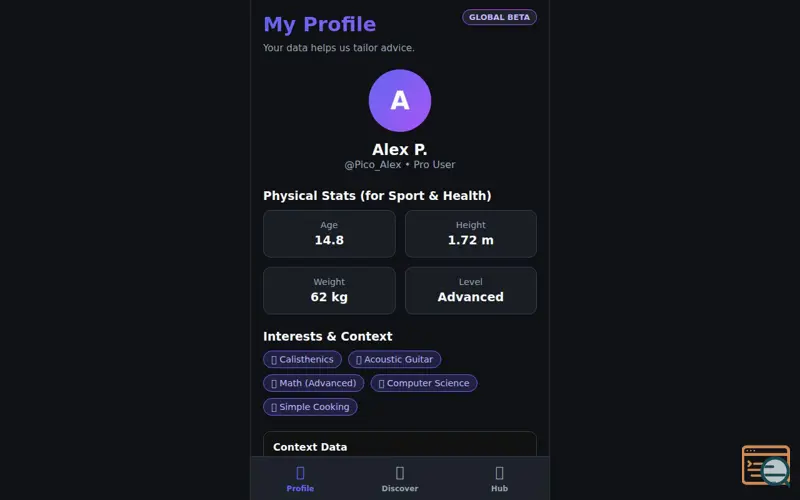 Screenshot of BeenThere