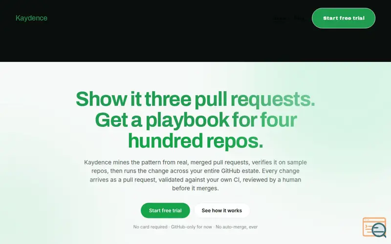 Screenshot of Kaydence