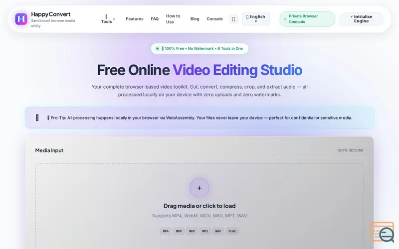 Screenshot of HappyConvert