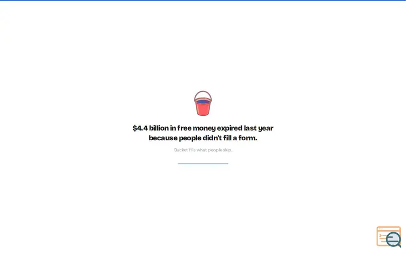 Screenshot of Bucket