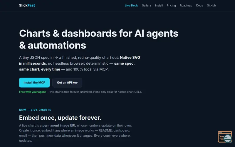 Screenshot of Slickfast