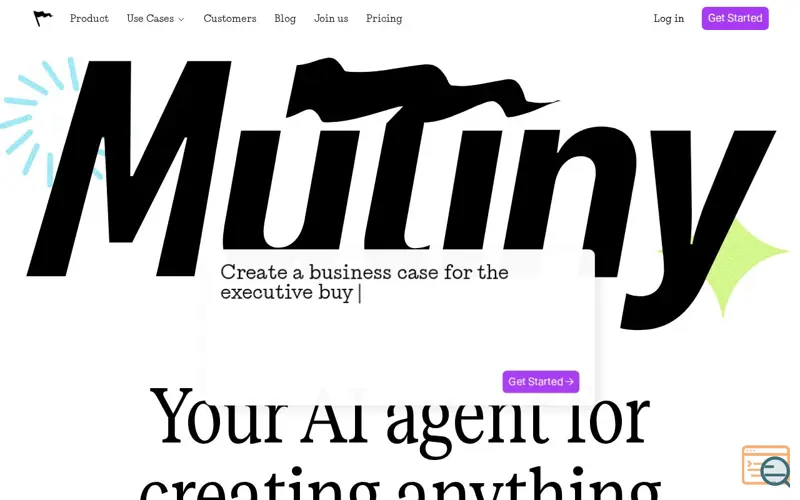 Screenshot of Mutiny
