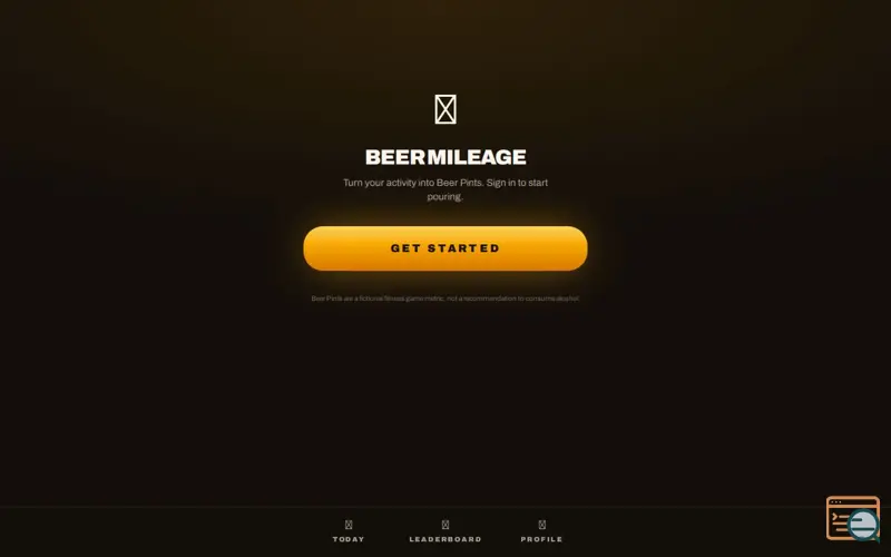 Screenshot of Beer Mileage — Turn Your Workouts Into Beer Pints