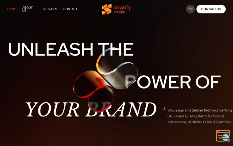Screenshot of Stratify.design