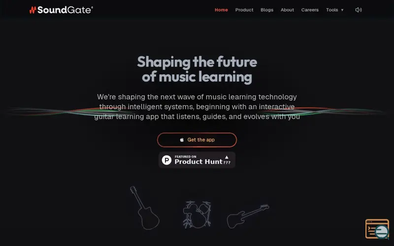 Screenshot of SoundGate Guitar