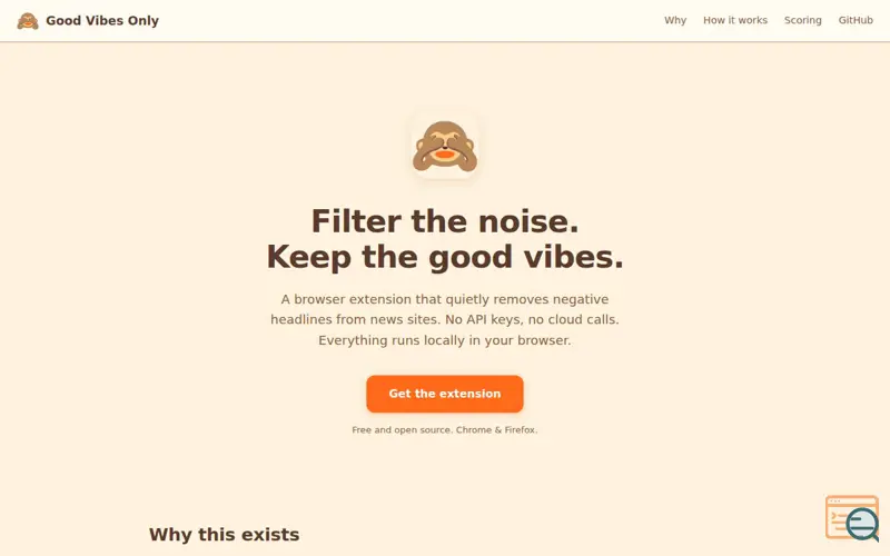 Screenshot of Goodvibesonly