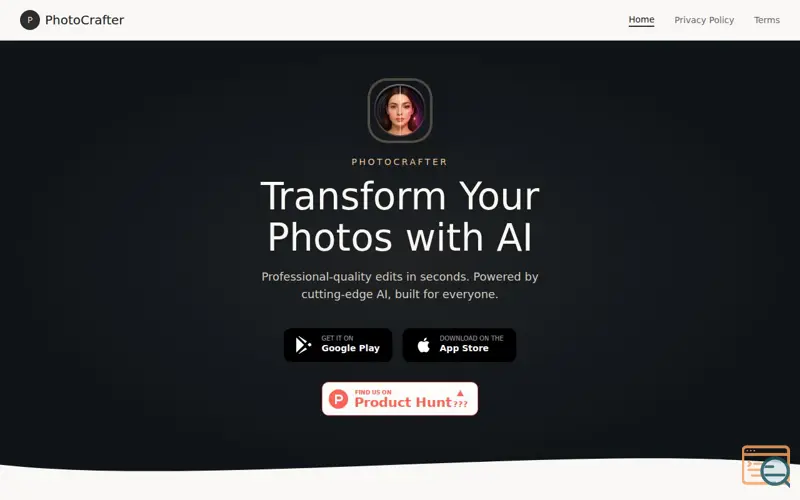Screenshot of PhotoCrafter: AI Photo Editor