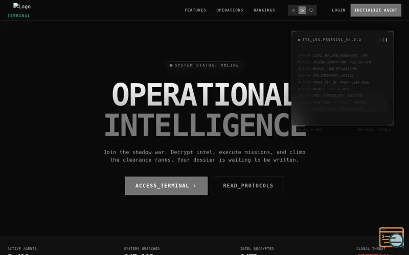 Screenshot of Tactical Terminal