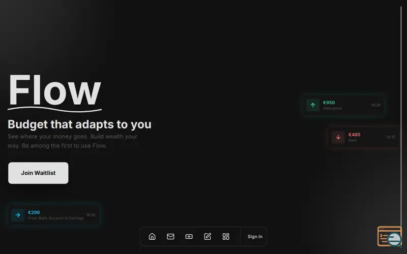 Screenshot of Flow - Control Your Money