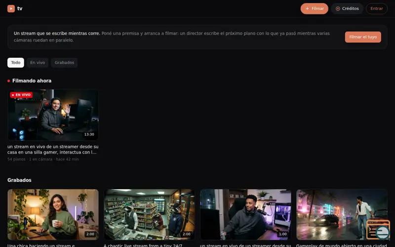 Screenshot of Tv