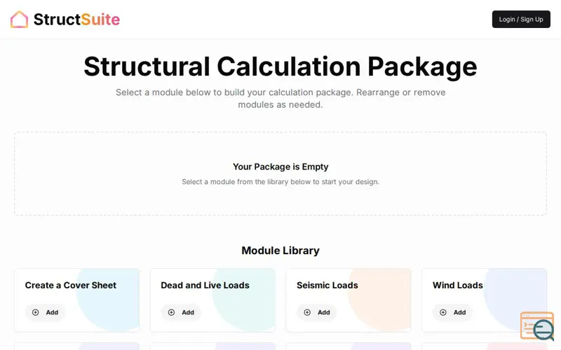 Screenshot of StructSuite
