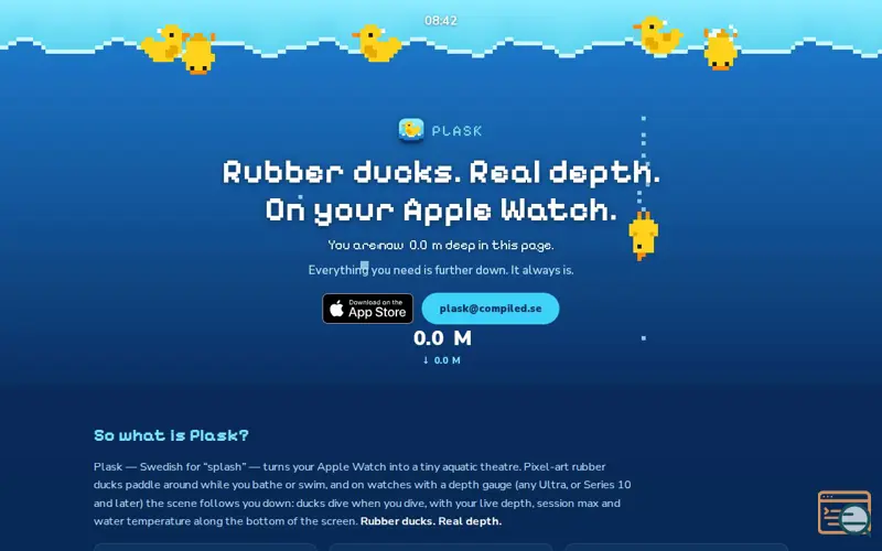 Screenshot of Plask