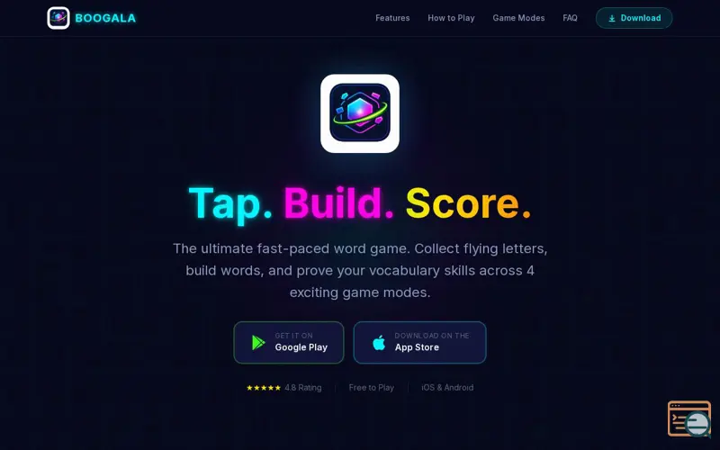 Screenshot of Boogala