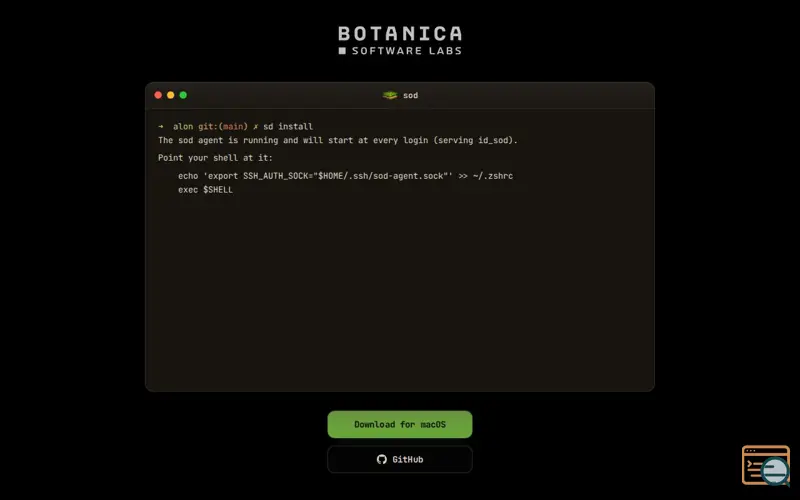 Screenshot of Sod
