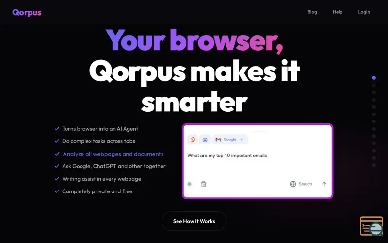 Screenshot of Qorpus - ask multiple AIs simultaneously