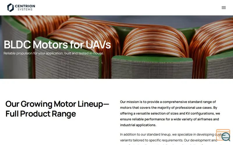 Screenshot of 3110 Motor