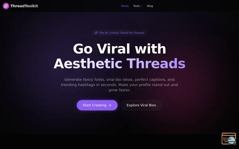 Screenshot of Threads Toolkit