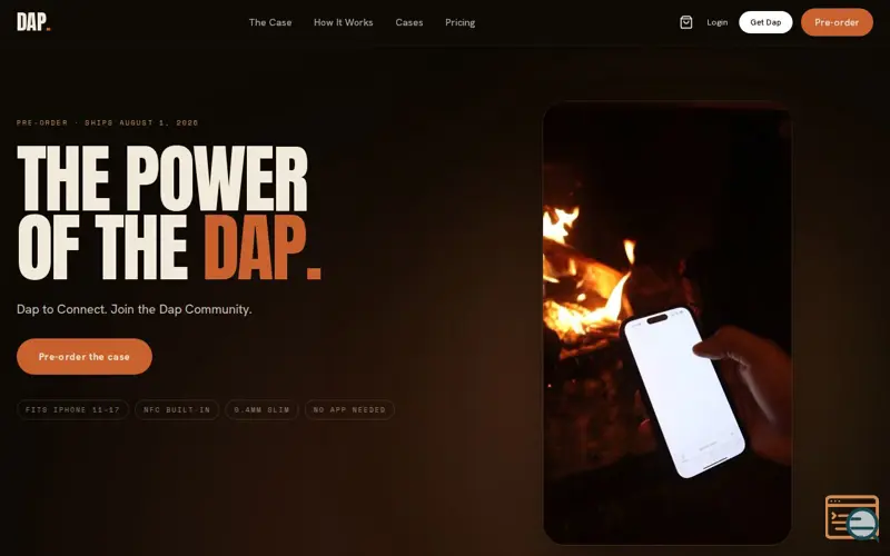 Screenshot of Dap