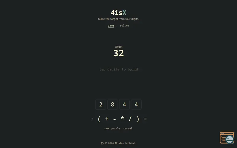 Screenshot of 4isX