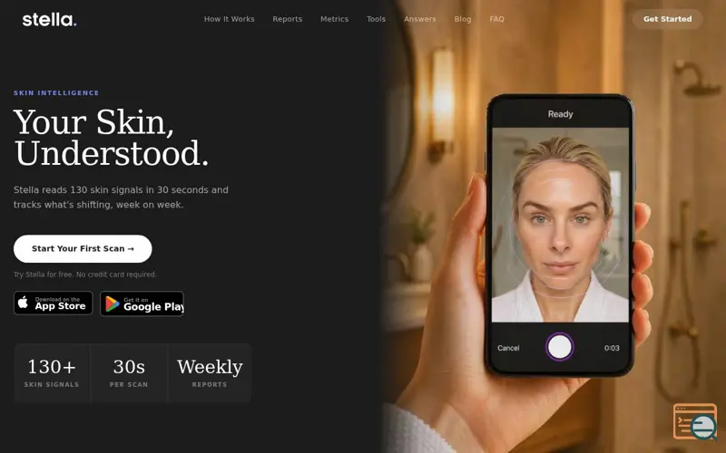 Screenshot of See Stella, a launch using Klaviyo