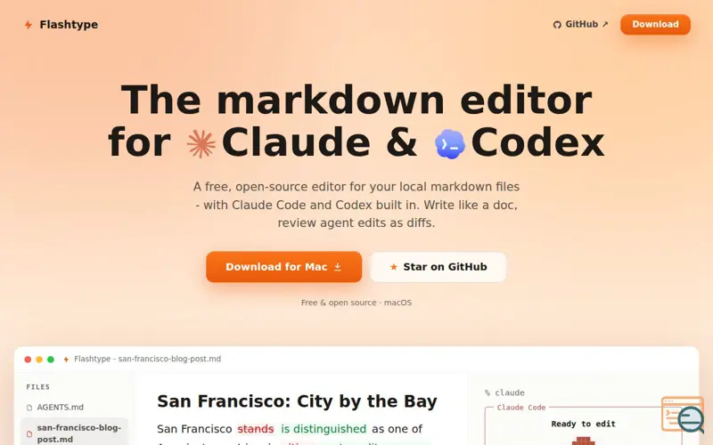 Screenshot of Flashtype