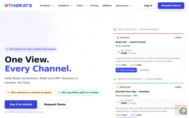 Screenshot of AtTheRate.ai, a launch using Iconscout