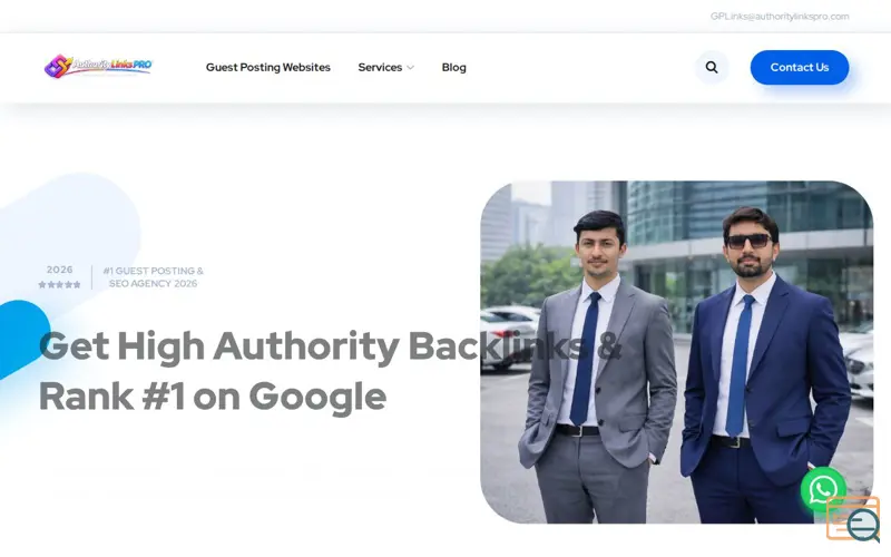 Screenshot of Authority Links Pro