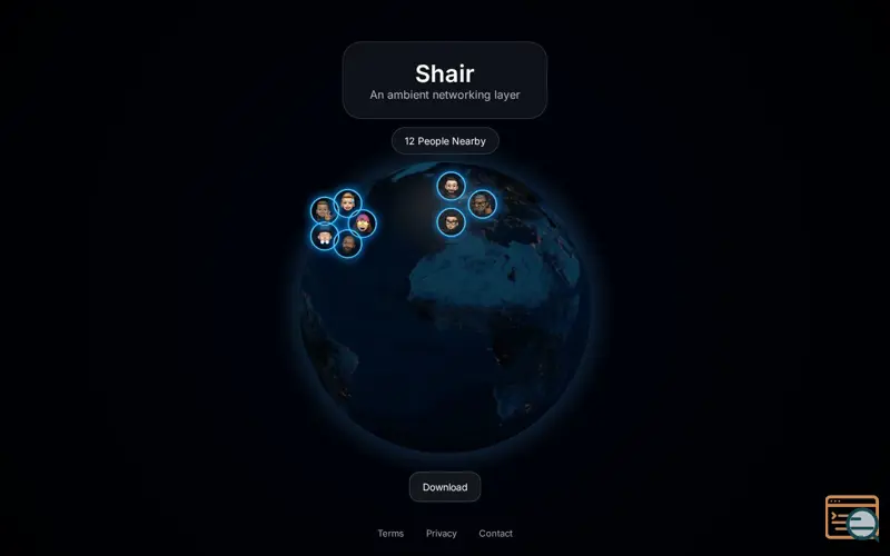 Screenshot of Shair