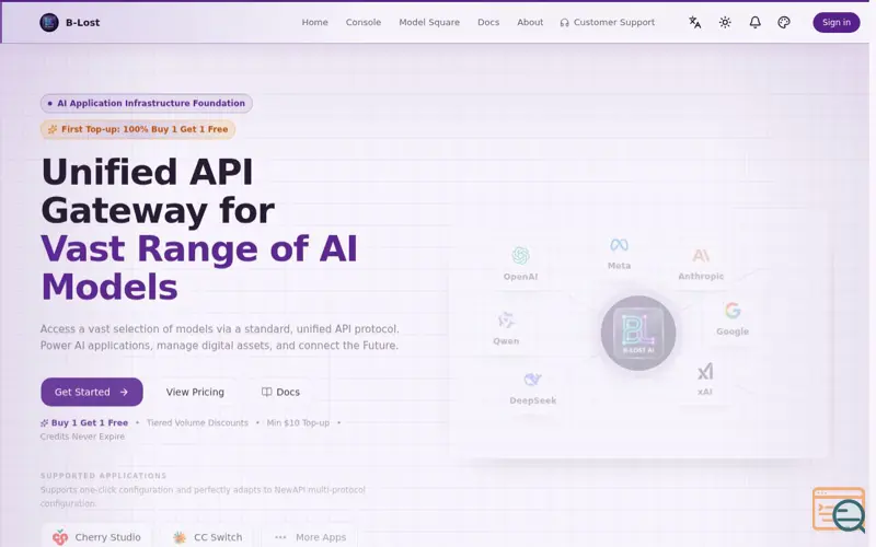 Screenshot of B-Lost