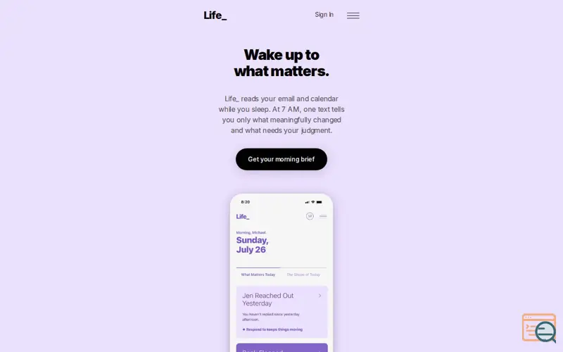 Screenshot of Life_