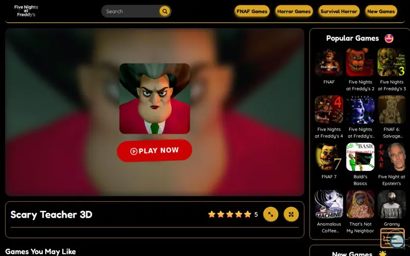 Screenshot of Scary Teacher 3D